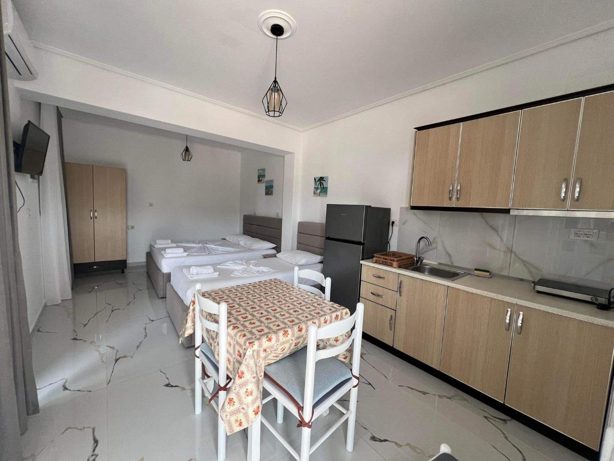 Vila Kylie Ksamil Esterno foto